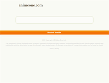 Tablet Screenshot of animeone.com